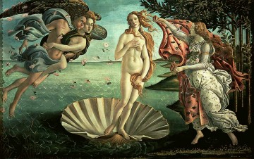 サンドロ・ボッティチェッリ Painting - ヴィーナス サンドロ ボッティチェッリの誕生